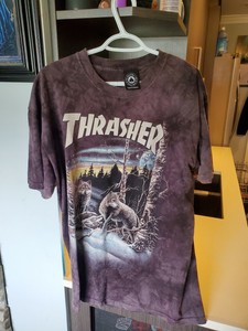 thrasher wolf shirt
