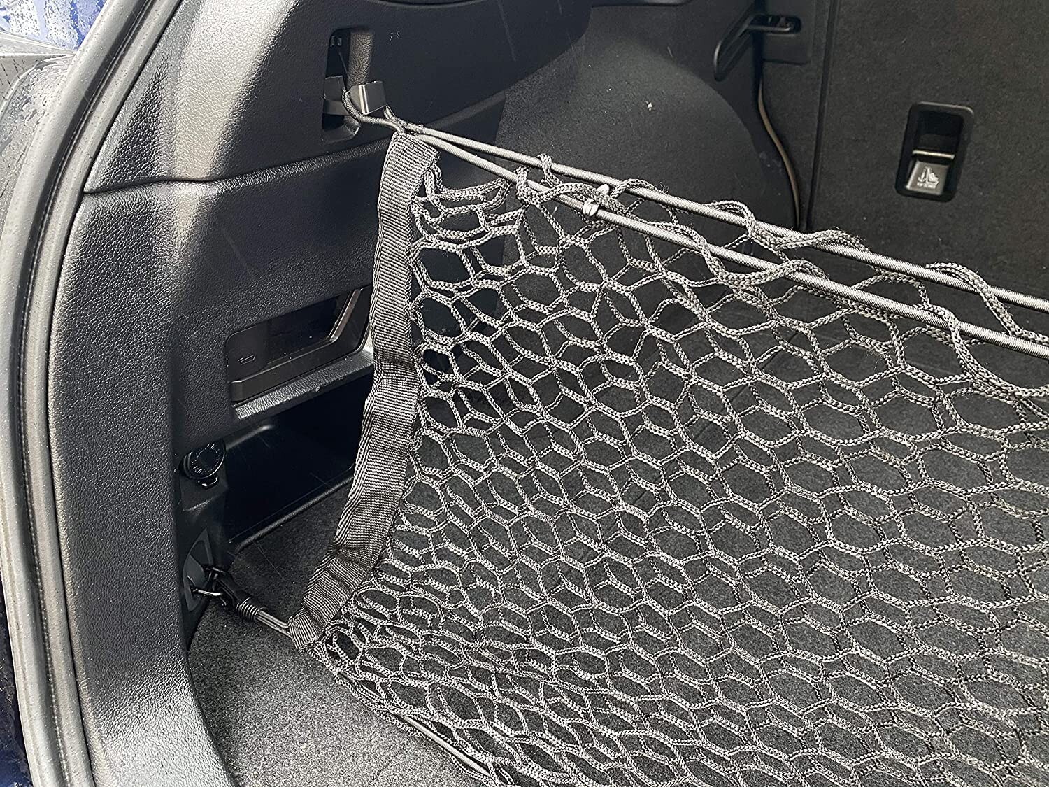 Rear Trunk Envelope Style Organizer Cargo Net for SUBARU OUTBACK 2015