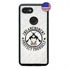 Google Pixel 3 3XL 2XL Protect Yourself 2nd Amendment Liberty Custom Case Cover