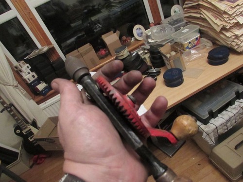 excellent england stanley chapman vintage hand drill multiplier tool - Picture 11 of 19