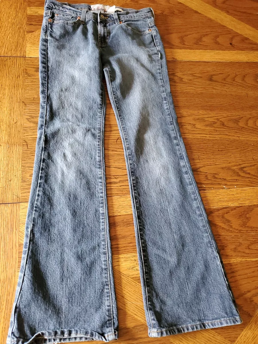 Old Navy Ultra Low Waist Boot-cut Stretch Jeans Women's Size 4R