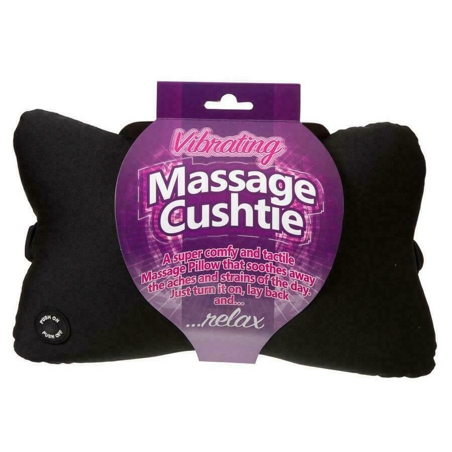 Massage Cushtie Relaxing Microbead Kissen Vibrationskissen Batteriebetrieben