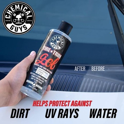 Chemical Guys Tire and Trim Gel Plastic, Rubber Restorer Wet Look