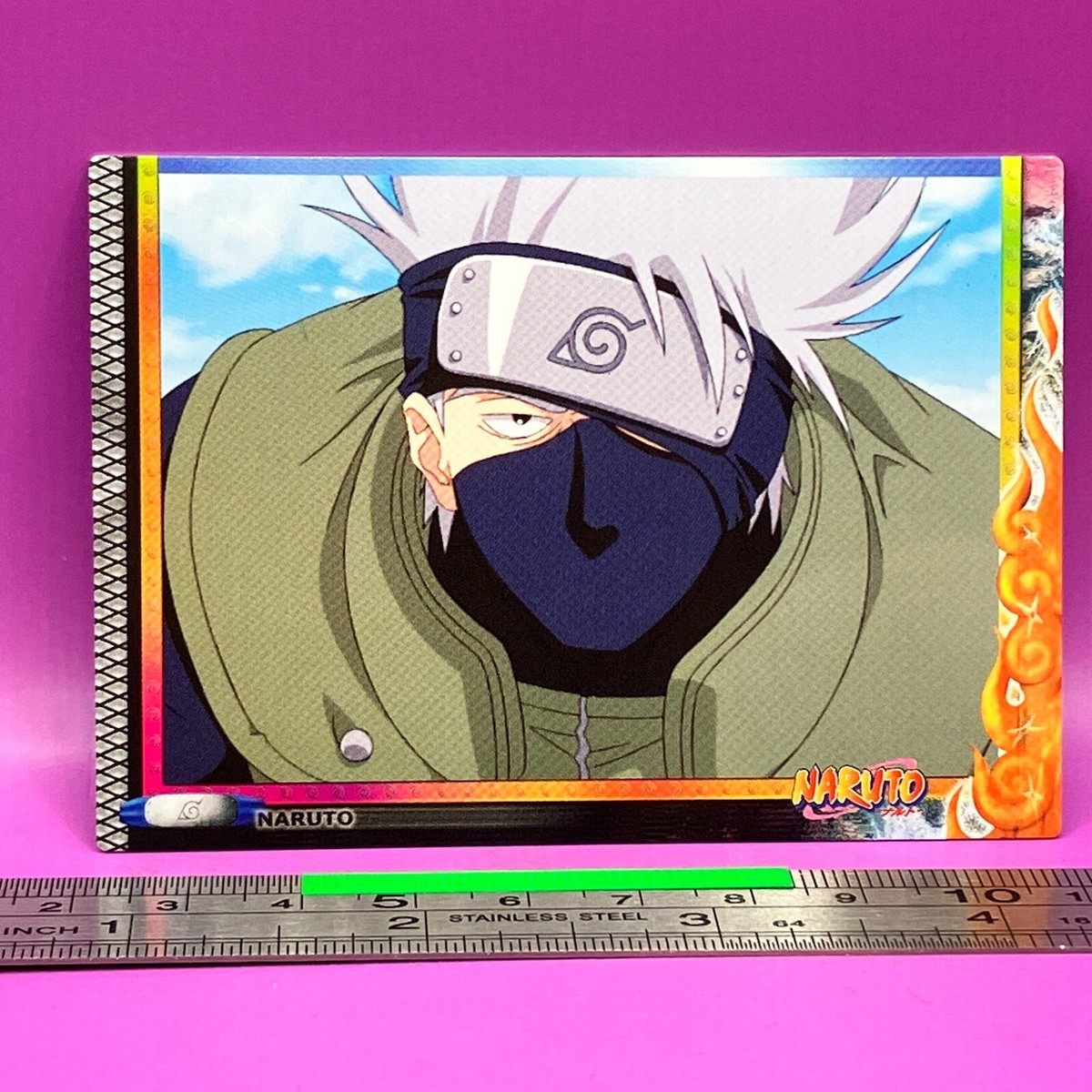 Kakashi Hatake N-66 NARUTO Oversized Card 2003 ENSKY TCG Japanese