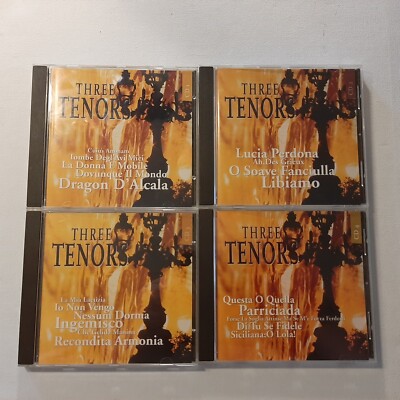 Three Tenors rares 4 CD Set Weton-Wesgram