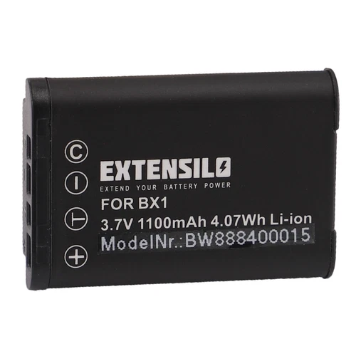 Batterie pour Sony HDR-AS50 HDR-CX240E HDR-CX405 HDR-AS30V/B HDR-CX440 1100mAh 3,7V