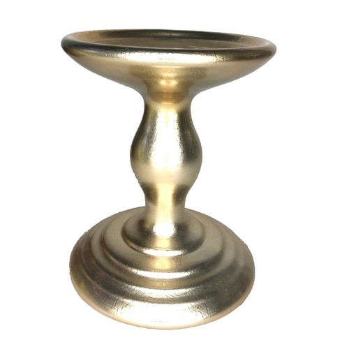 Original Bunzlauer Kerzenständer Flach – Dekor 41, Ø 14,5 Cm, Aus Steinzeug, Spülmaschinenfest