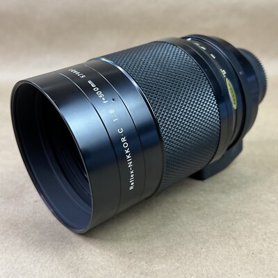 Nikon 500mm 1:8 reflex-NIKKOR C Mirror Lens W/ Case & Filters | eBay