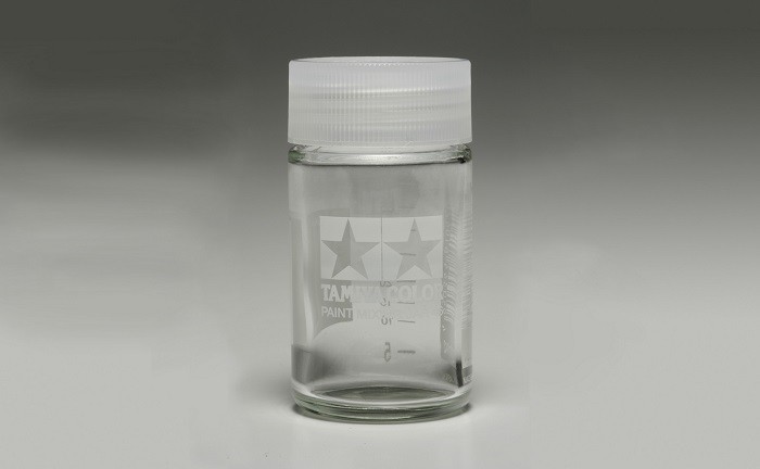 Tamiya 81042 - Accessories - Color Mixing Glass Round For 46ml - New