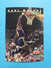 KARL MALONE 1992 SKYBOX TEAM USA BASKETBALL CARD # 49 E9071
