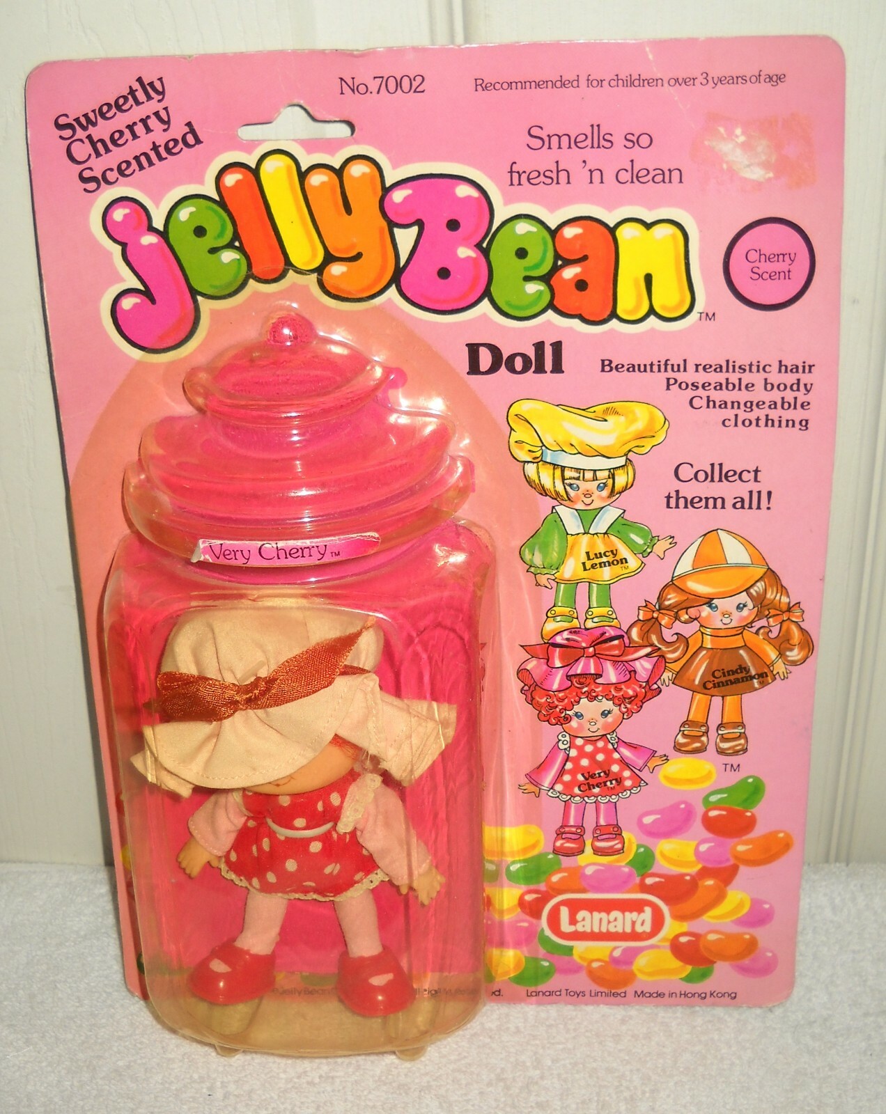 10512 NRFC Vintage Lanard Jelly Bean Very Cherry Doll eBay