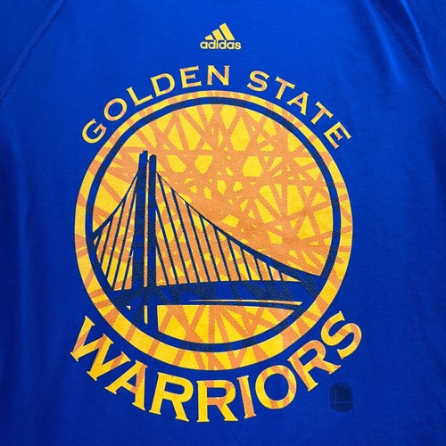 Golden State Warriors Shirt S Youth Adidas Bball NBA Champs Basketball - Picture 2 of 6