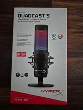 Hyperx Quadcast S Rgb Led Usb Cardioid Microphone - Black