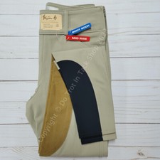 Tailored Sportsman Ladies Trophy Hunter Sock Bottom Breech Side Zip Mid-Rise TAN