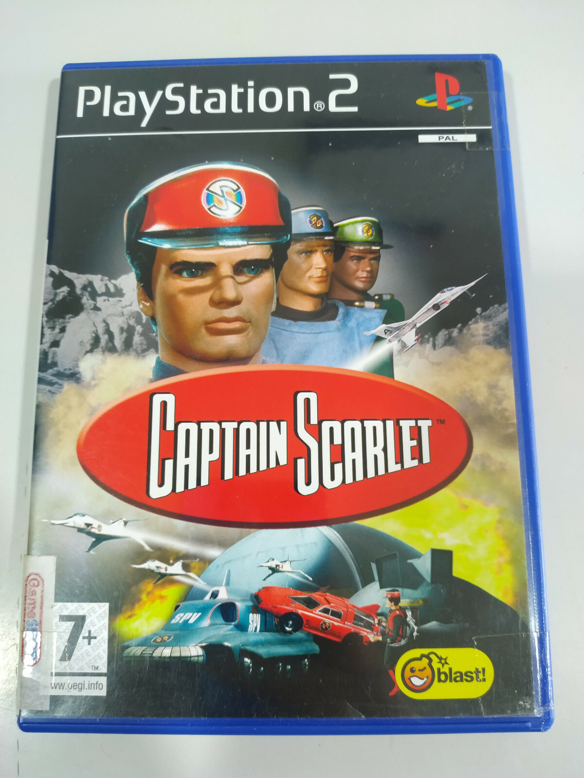 Captain Scarlet Blast! - Playstation 2 Jeu Para Ps2 - 3T
