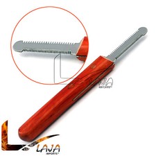 CUCHILLO PELADOR PROFESIONAL MASCOTA GATO PERRO ASEO PEINE PELO DOBLE EXTREMO