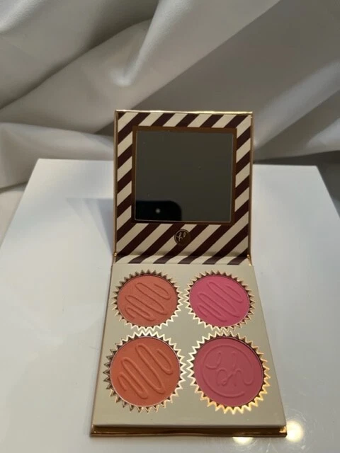 BH Cosmetics Vanilla Peach Truffle Blush Palette with Bonus Brush NIB, Free Ship - Image 3 of 4