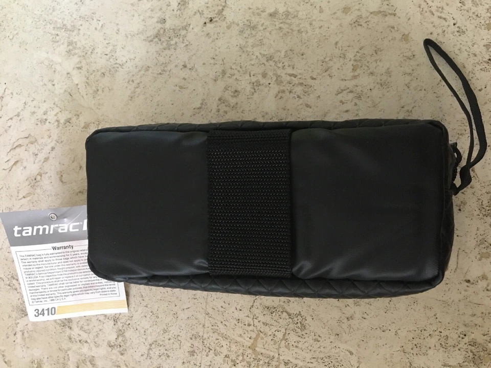 Vintage Tamrac II Model 3410 Black Vinyl Camera Bag 1988 80s - Image 3 of 4