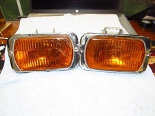 Pair of USHIO Japan Amber Fog Lights for PARTS ONLY