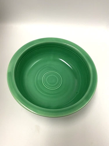Fiestaware 9 1/2" green serving bowl