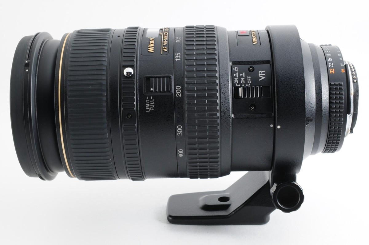 Nikon AF VR 80-400mm f/4.5-5.6 D VR Lens [MINT] Same-day