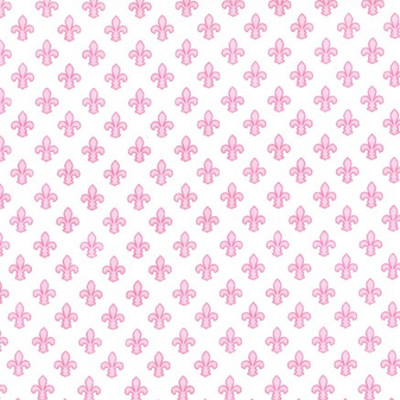 Michael Miller Fleur-de-lis rosa 100% Baumwolle Stoff FQ CX6556-ROSE Petite Paris