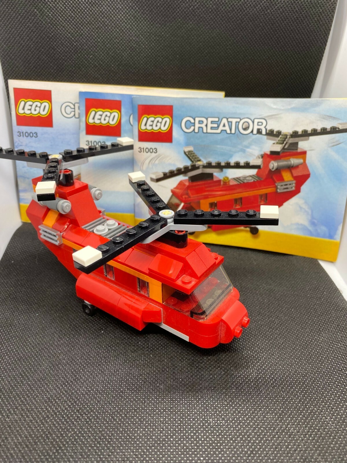 red lego helicopter