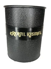 Royal Kismet / Kismet Dice Cup with padded bottom #8043-010 Lakeside Games- VTG