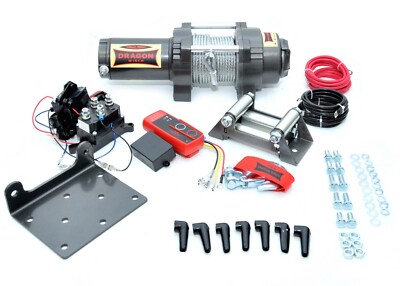 Verricello Elettrico Dragon Winch Highlander 12V - 4500 Lbs, Cavo Sintetico 15m Per Off-road - Foto 11