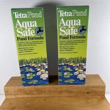 2x TETRA Ponds AquaSafe 16.9 Oz Makes Tap Water Safe 4 Pond Fish TREATS 2500 gal