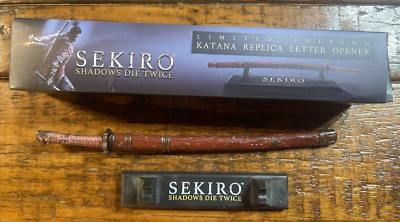 Sekiro Shadows Die Twice Limited Edition Katana Replica Letter