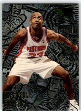 1995 Fleer Metal  #210 Grant Hill   Detroit Pistons
