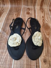 CHANEL Camellia Floral Sandals for Women for sale | eBay