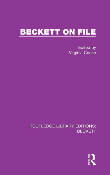 Virginia Cooke | Beckett On File | Buch | Englisch (2021) | Routledge-image