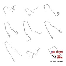 9 PCS Bulb Retaining Spring Clips for H1/H3/H4/H7, Stainless Steel Auto