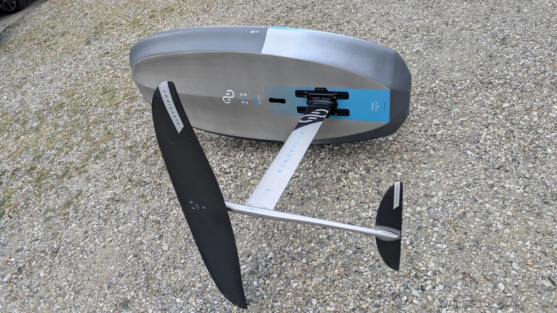 Wingfoil Set Board Eleveight EVOLVE V3 125L 2024 + Foil Eleveight RSF 1800