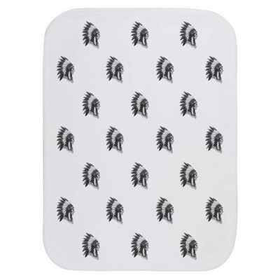 Baby Spuck-/Waschlappen ''Indianerhäuptling Seitenansicht'' (BC00034597)