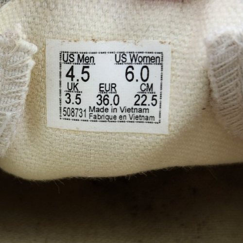 Vans Classic Slip On Skate Shoes Womens Size 6 Gray Canvas Casual Skater Loafers - Picture 9 of 9