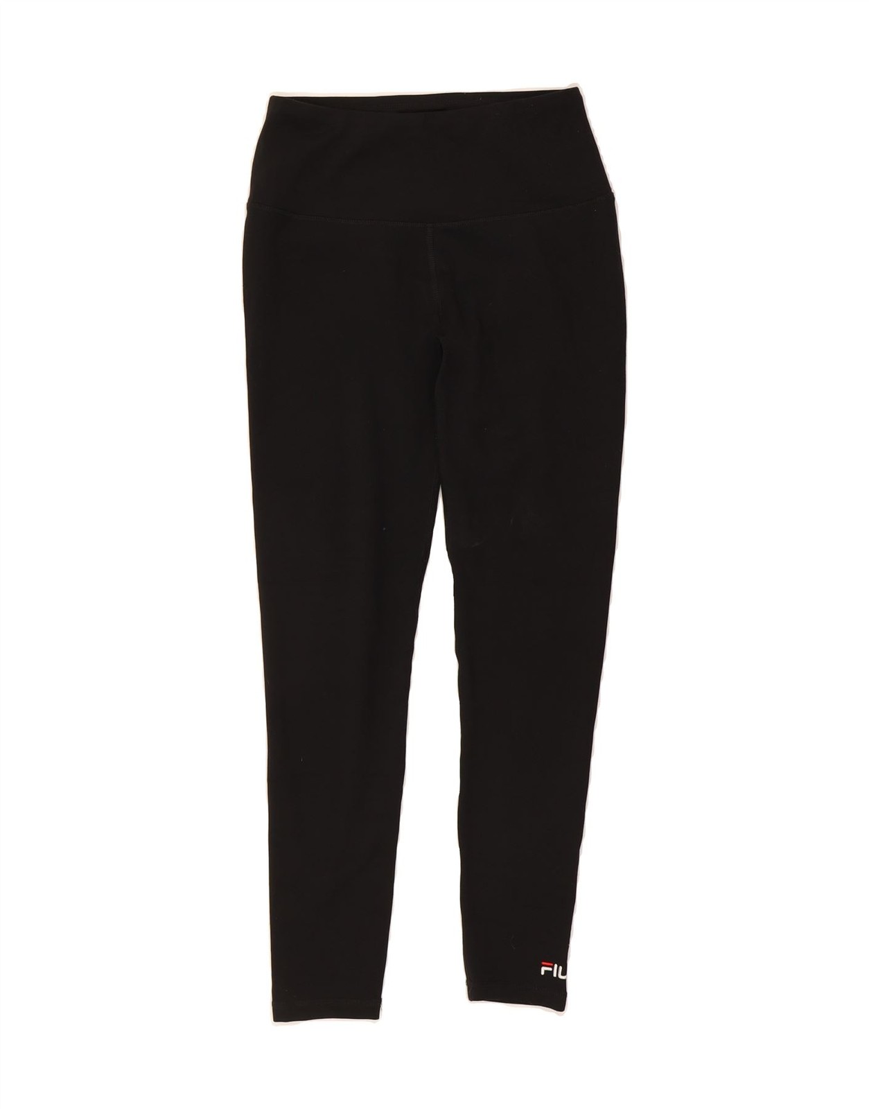 FILA Leggings Donna Classici UK 12 Medium Nero DJ75