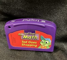 Leapfrog Leap Pad Pre-math Tad Goes Shopping Learning Game Cartridge