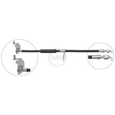 1x ORIGINAL® A.b.s. SL 1708 Bremsschlauch Vorne, Links für Ford Usa EDGE
