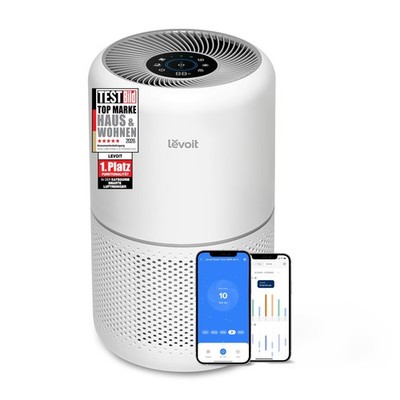 Luftreiniger mit HEPA Luftfilter gegen 99,97 Prozent Schimmel Staub Pollen