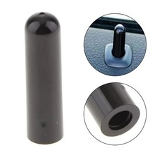 Door Lock Pin Cover Black Replacement for BMW E87 E90 E70 E71 F25