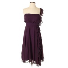 Jim Hjelm Occasions Dark Purple Cocktail Dress  Great for Party or Wedding