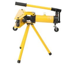 10T Manual Hydraulic Pipe Bender Set Exhaust Tube Bending Machine Tool