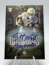 2021 Panini Luminance Rookie Javonte Williams #128 Gold Autographs /100 (AU,RC)
