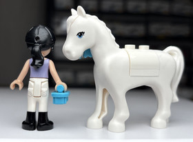 LEGO Friends: Emma's Horse Trailer (3186) MINIFIGURES ONLY Mini Dolls Stallion