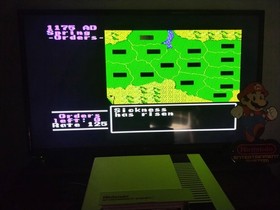 Genghis Khan Nintendo NES Game Cartridge Tested 