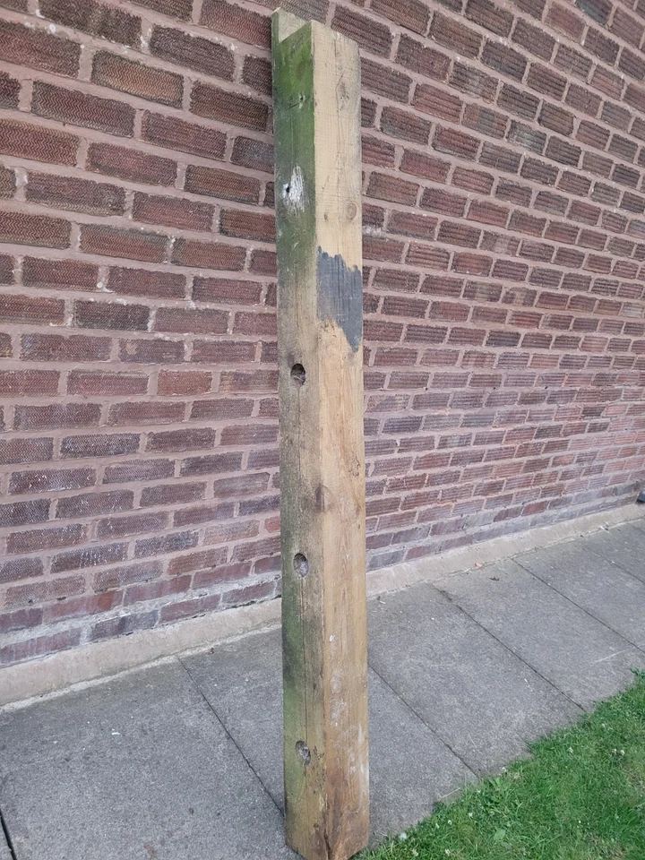 Fence Posts Timber Post 6 inch x 6 x 6' 6 Wooden Treated Fencing Tanalised Gate - Image 4 of 4