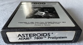 Asteroids Atari 7800 Arcade 80's Shooter Classic Game Cleaned Tested